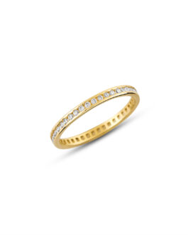 Gold Ring Stone Set Gold Ring ...