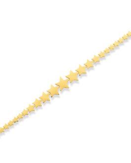 Yellow Star Gold Bracelet | LD...