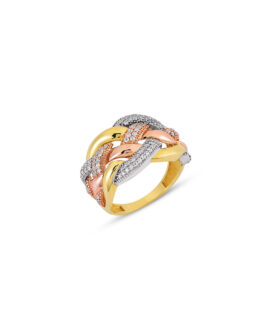 Gold Ring Knitting 2 Colors | ...