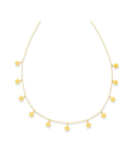 Star Chain Gold Necklace | LD0...