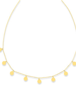 Circles Chain Gold Necklace | ...
