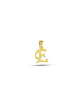 Letter Gold Pendant | LD088E